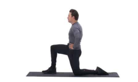 kneeling hip flexor stretch