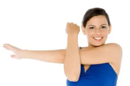 cross body reach physiotherapy