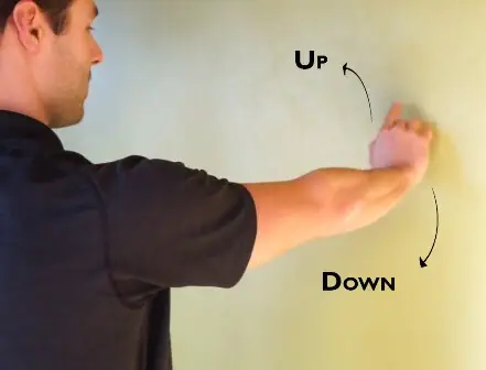 Finger walk physiotherapy